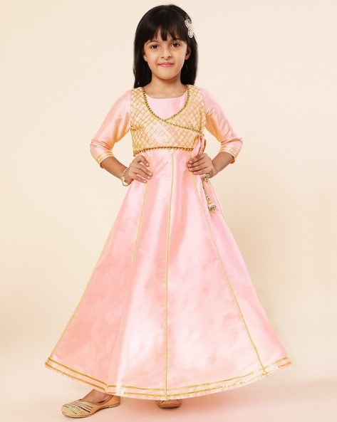 Buy Plum Luxury Party Gown for Girls Online - ForeverKidz