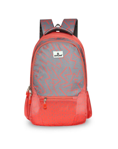 Valentina Orange Pebble Leather Backpack Bag Made In … - Gem