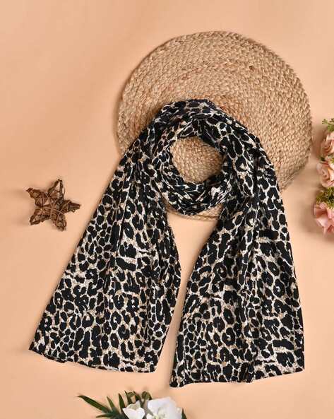 Women Leopard Print Stole Price in India
