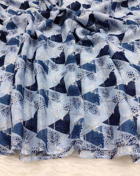 Women Geometric Print Hijab Scarf Price in India