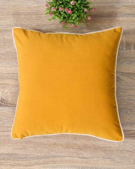 Buy Yellow Cushions Pillows for Home Kitchen by Clasiko Online