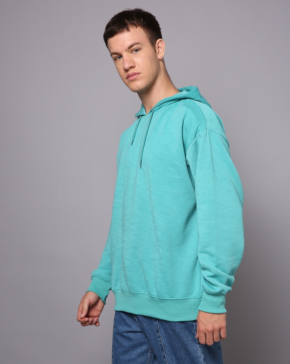 Buy Blue Sweatshirt & Hoodies for Men by The Indian Garage Co Online