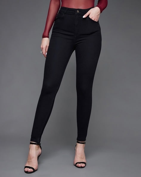 Miss Chase Women High-Rise Skinny Fit Jeans