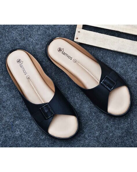 Women Shoes Leisure Roman Style Women's Rhinestones Summer Non Slip Elastic  Band Flat Beach Open Toe Breathable Sandals Shoes Black 7.5 - Walmart.com