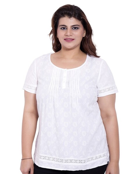 Buy White Tops for Women by Lastinch Online