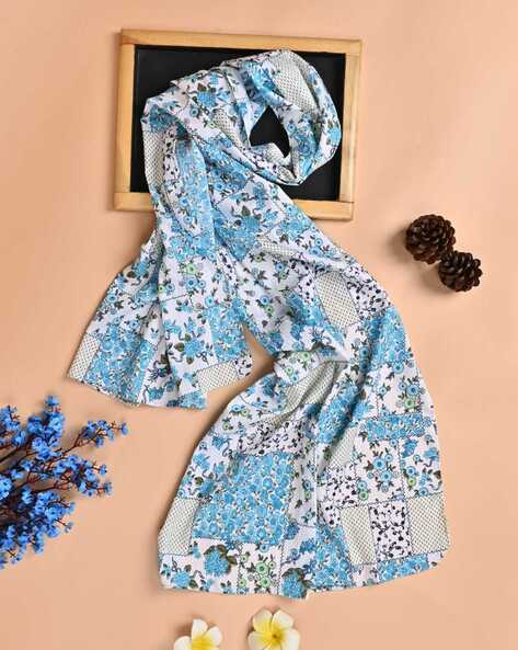 Women Floral Print Stole Price in India