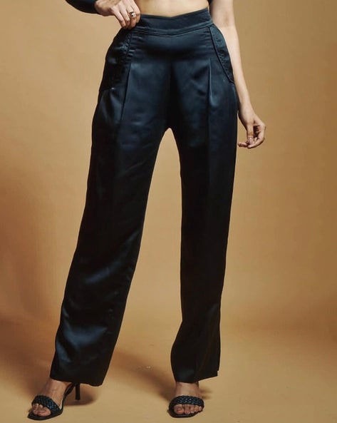 NEXT ONE Relaxed Women Black Trousers - Buy NEXT ONE Relaxed Women Black  Trousers Online at Best Prices in India