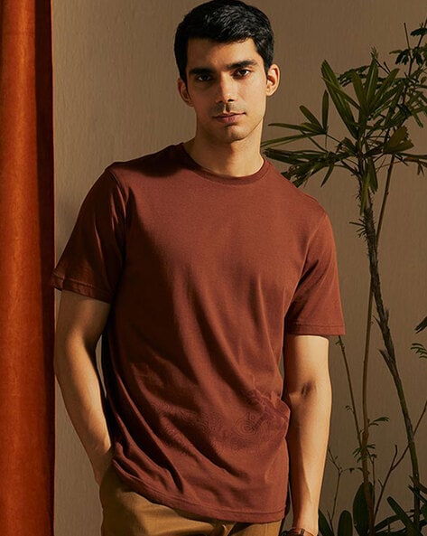 Buy Brown Tshirts for Men by Andamen Online