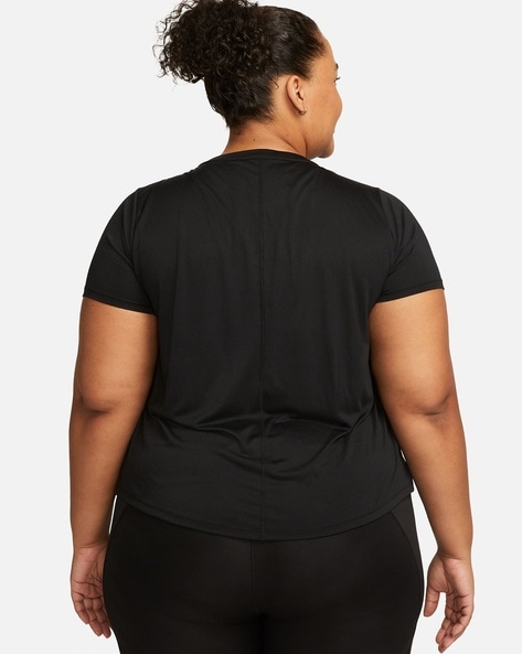 Buy Black Tops & Tshirts for Women by NIKE Online