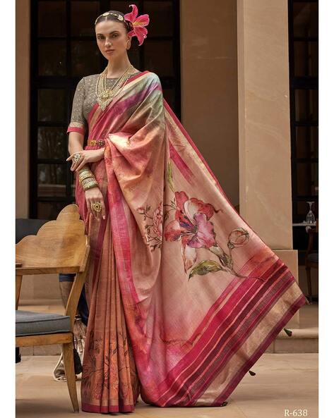 Pink Saree – TrendOye