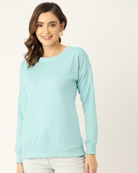 Turquoise 2025 sweatshirt womens