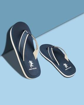 red tape Men Logo Print Thong Strap Flip Flops-picture-16