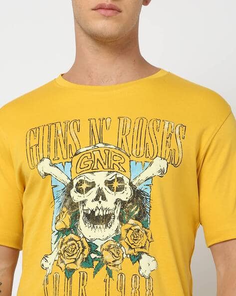 Buy Mustard Tshirts for Men by LEE COOPER Online | Ajio.com