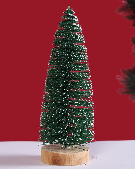 Buy The Click India Christmas Tree Xmas Decorations Item Balls Shanta Clous  Bells Gifts Drums Snow Stars Candy Sticks Caps Candy Christmas Tree with  Ornaments (1 feet Tree withb 30 oranments &