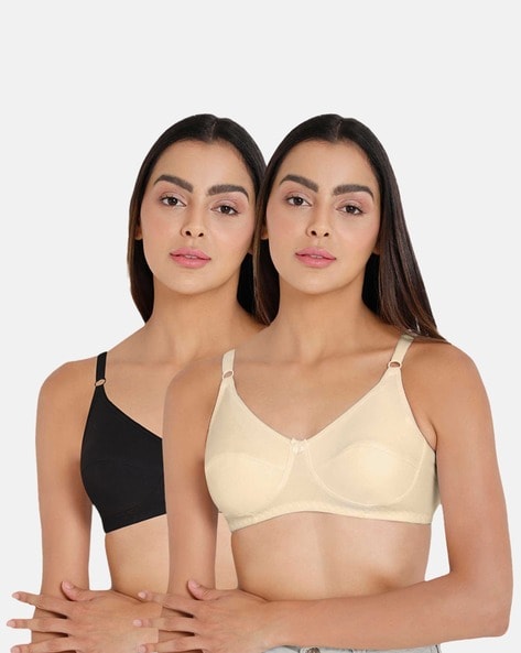Pack of 2 Non-Wired Full-Coverage Bras