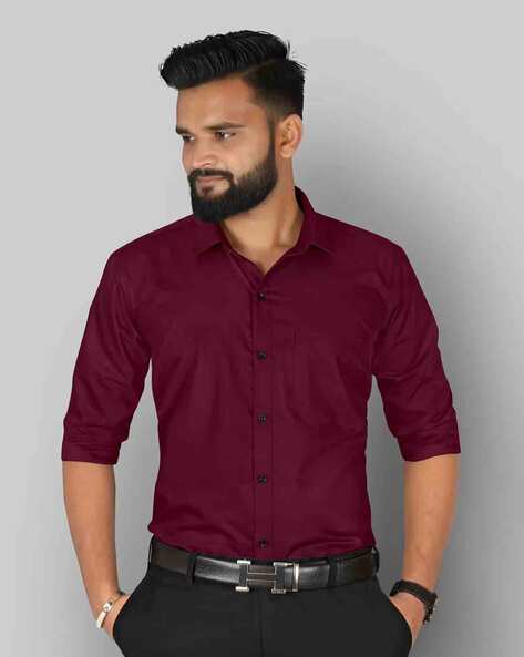 Buy Black Shirts for Men by VERTUSY Online