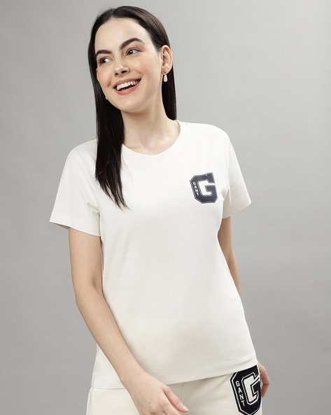 Round-Neck T-Shirt with Logo