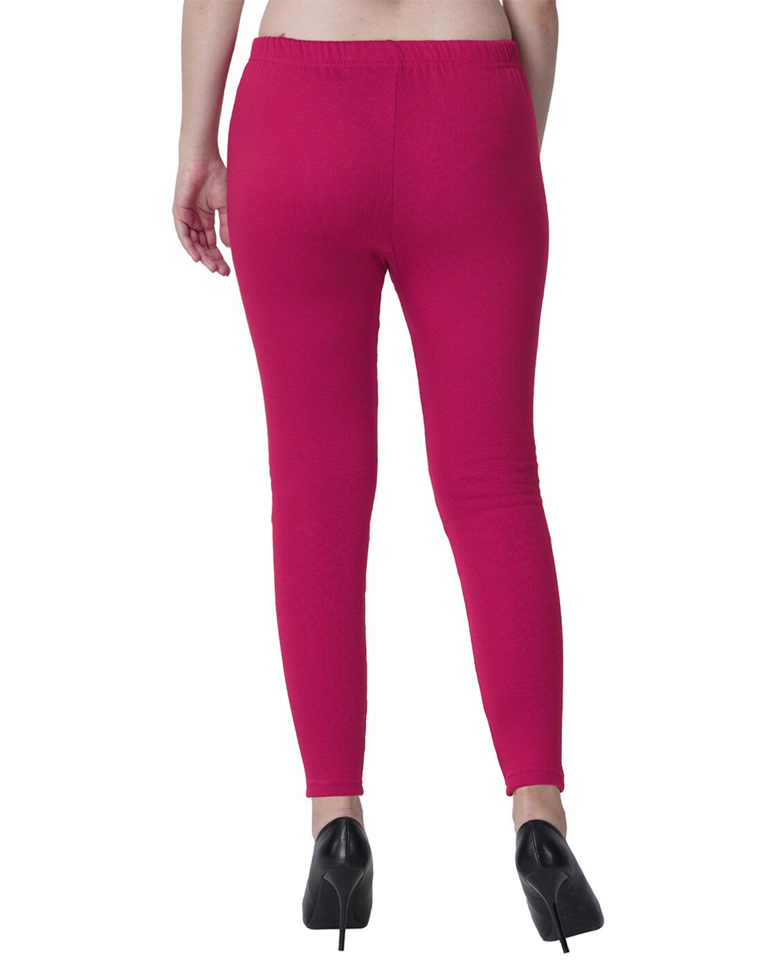 Women's Plus Size High-Waisted Leggings - Ava & Viv Coral X, Pink | eBay