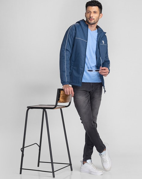 Giordano blue outlet jacket