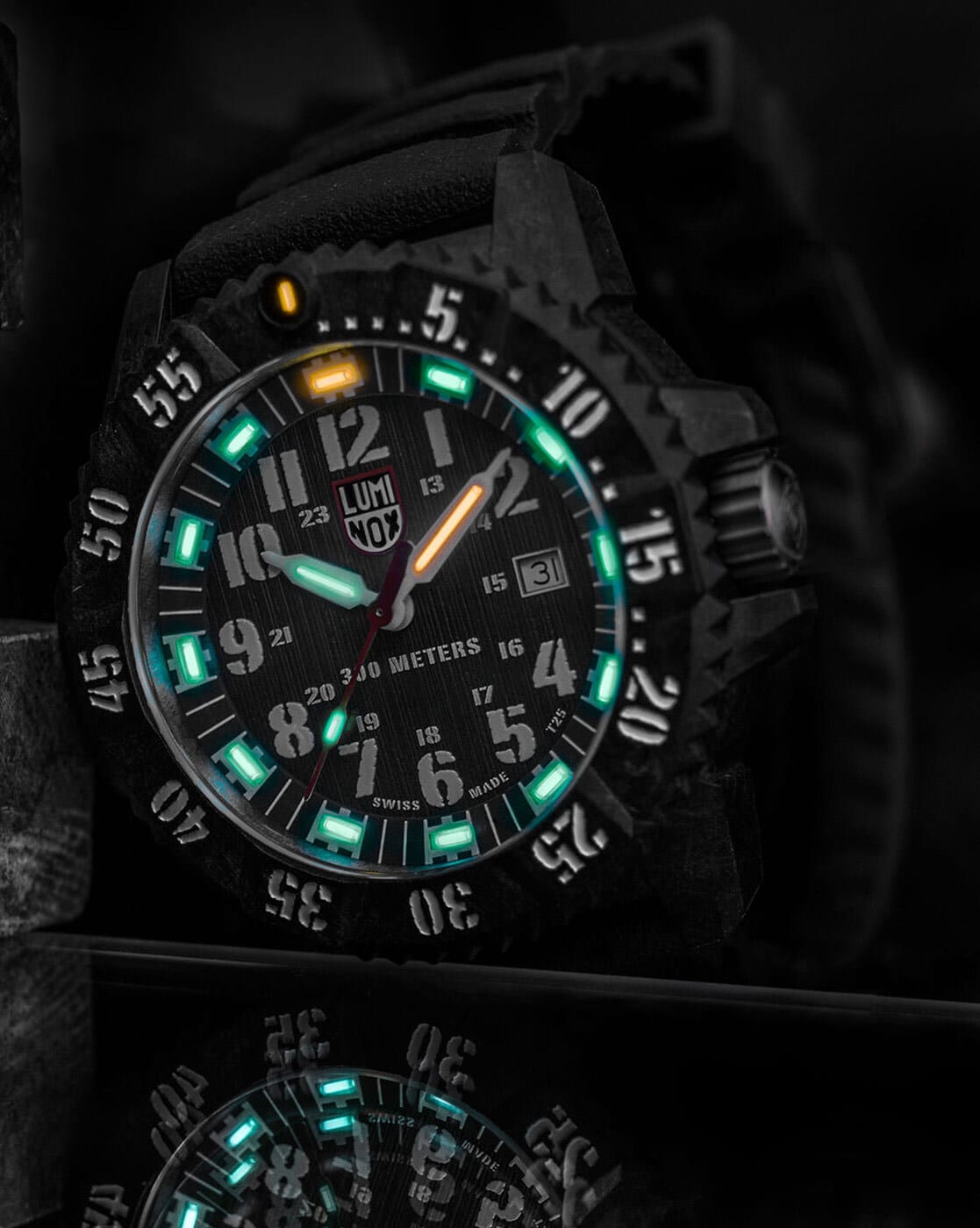 Luminox Navy Seal Orange Dial Steel Men's Watch XS.0159.EP