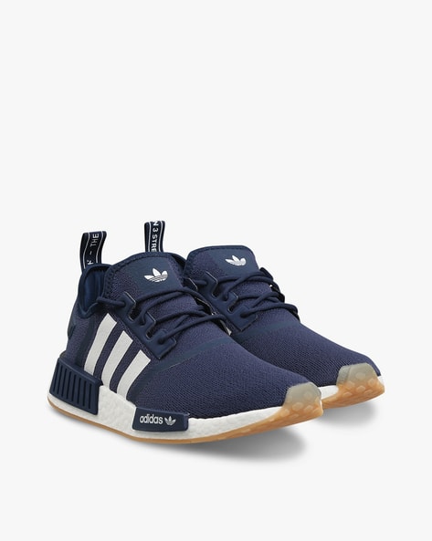 adidas gazelle silver green womens adidas NMD_R1 Shoes - Kids - Core Black / Cloud White / Screaming Orange