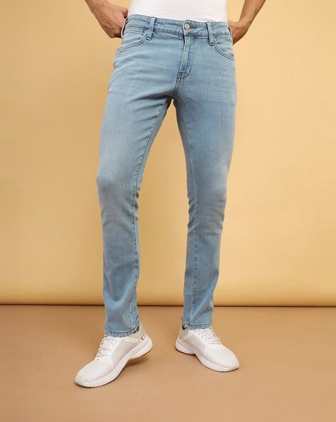 Wrangler Mid-Wash Slim Fit Jeans