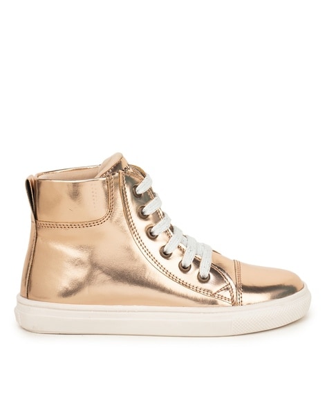 Rose gold sale boots womens