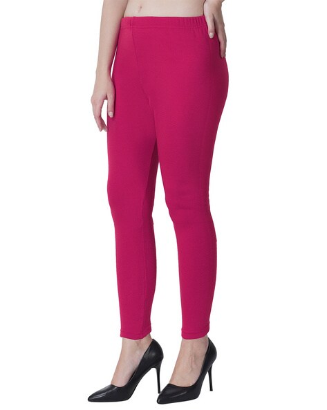 Bubblegum Pink Plus Size Leggings