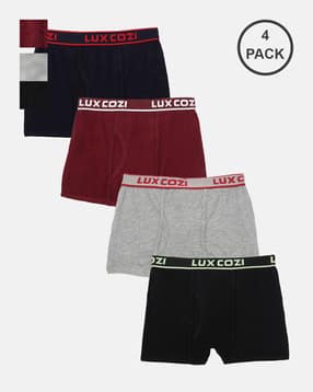 lux cozi Boys Pack of 4 Boxer Briefs with Elasticated Waist-picture-11