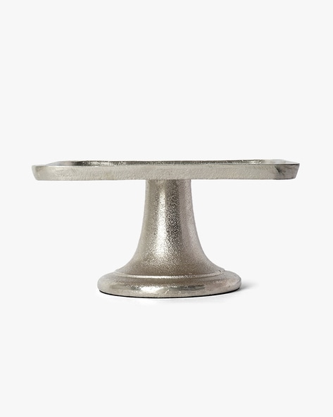 Cake Stand – silver rope edge 14in – Cake and Sugar Art