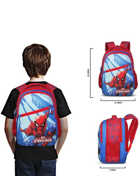 Marvel Spiderman Bookbag Backpack Little Boys Bag Superhero Kids Pre School  Gift | eBay