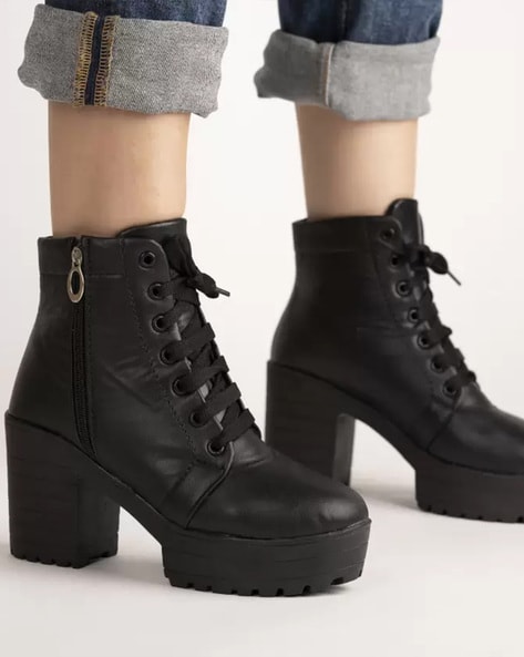 Buy Black Boots for Women by Strasee Paris Online
