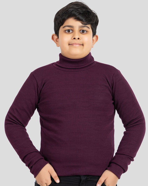 Boys clearance purple sweater