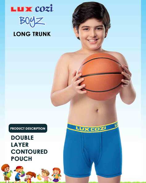 Buy Multicoloured Boxers for Boys by LUX COZI Online