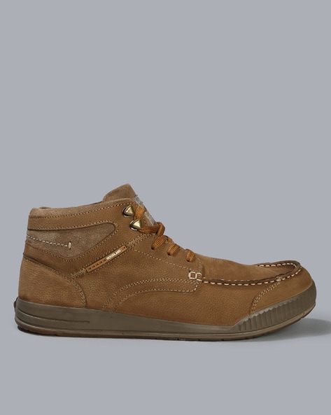 Woodland Men Ankle-Length Boots