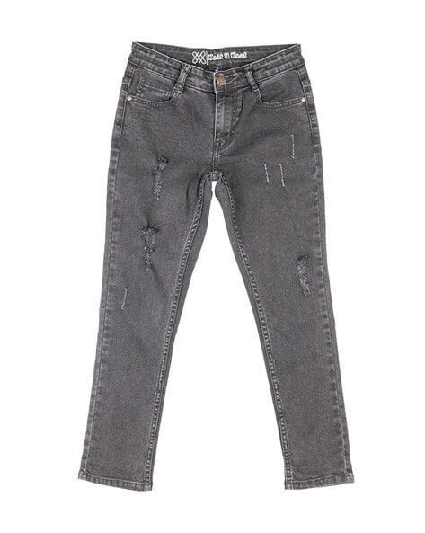 KAPITAL Monkey CISCO Distressed Denim Jeans for Men | MR PORTER