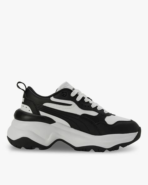 国内配送 PUMA CILIA WEDGE SANDAL BLACK /WHITE Puma Cilia Wedge WMNS White / Black - Jun 2024 - 39391507