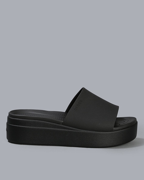 Crocs Brooklyn Platform Sliders