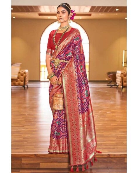 Buy SGF11- Women's Kanjivaram Soft Silk Saree With Blouse Piece (Sky  Pink-SGF) at Amazon.in