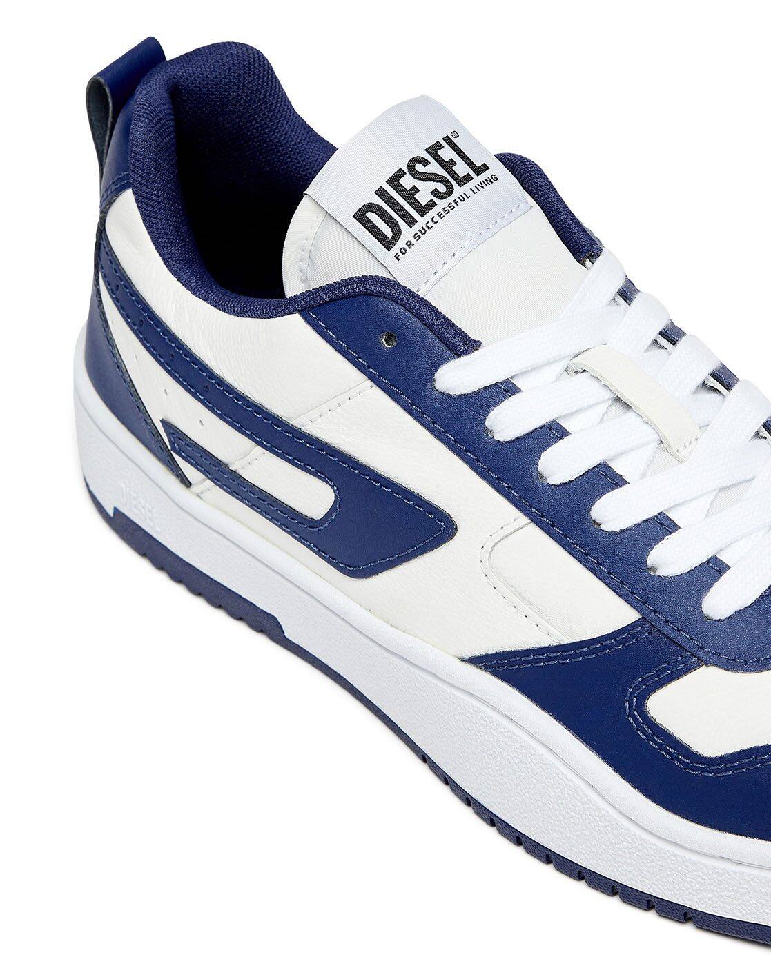 Buy DIESEL Ukiyo S- Ukiyo V2 Low-Top Lace-up Sneakers | Blue Color
