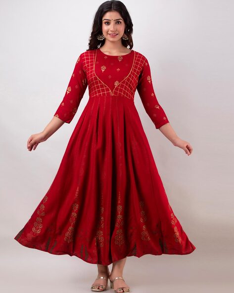 Buy Red Dresses & Gowns for Women by FTDIVA Online