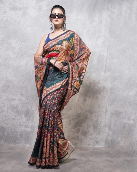 Summer Ladies Digital Printed Saree at Best Price in Surat | Khwahish