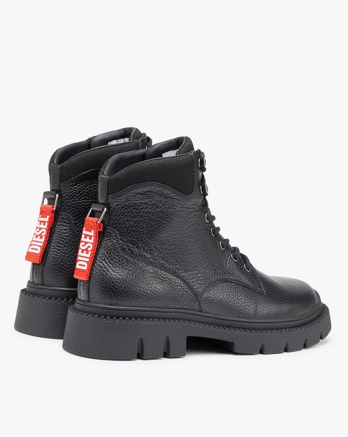 Diesel lace up boots hotsell