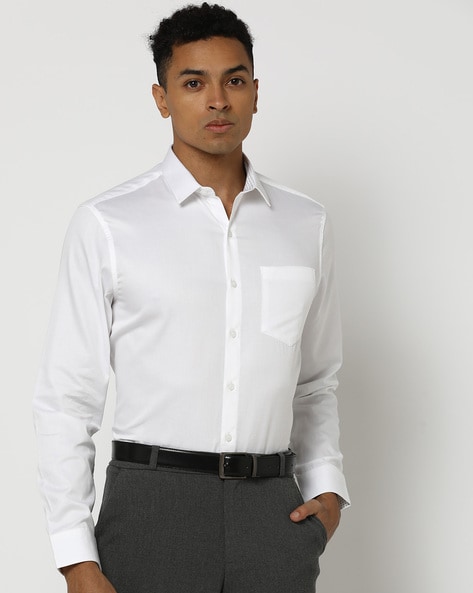 John Players Men Slim Fit Shirt