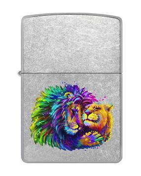 zippo Lion Design Windproof Pocket Lighter-picture-42