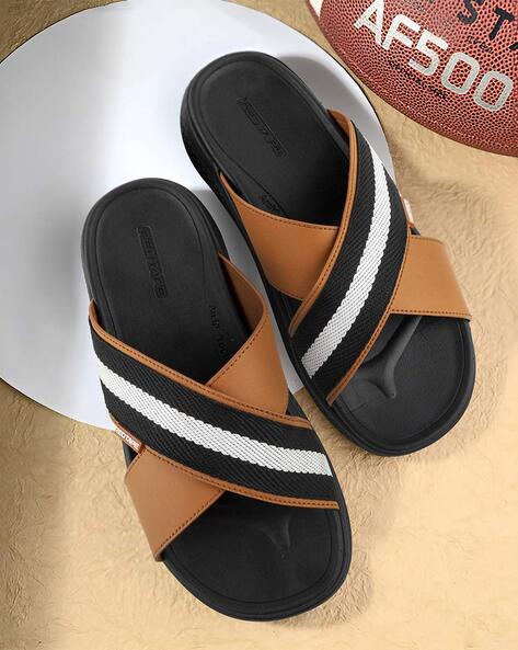 Buy Tan Flip Flop Slippers for Men by RED TAPE Online Ajio