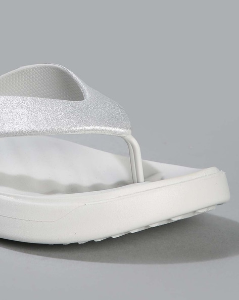 Buy Silver Flip Flop & Slippers for Women by CROCS Online