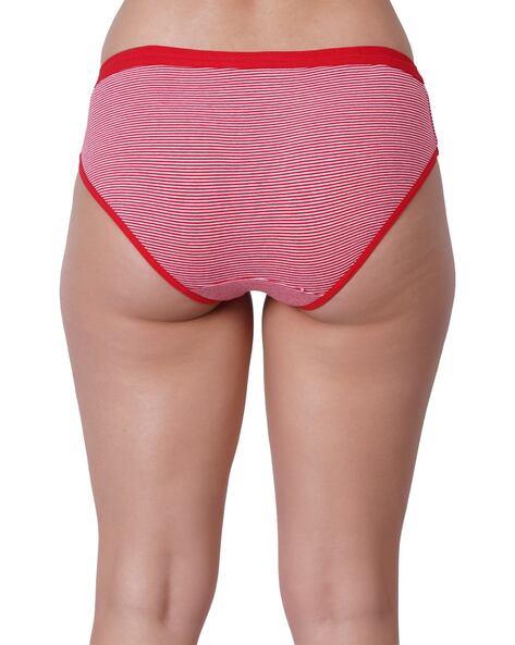 Hipster Panties with Elasticated Waist