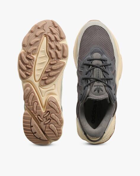 Shoe Ozweego Women's Brown Ozweego TR Lace-Up Sneakers