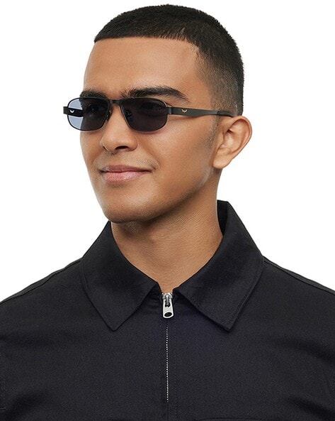 Buy Lenskart Boost Sports Sunglasses | Blue Dual Tone Full Rim | 100% UV  Protected | Sunglasses for Men & Women | Medium (134mm - 137mm) | LKB  S15366 at Amazon.in